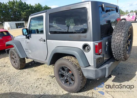 2016 Jeep Wrangler Sport из США, поврежденный, VIN 1C4AJWAG8GL329778